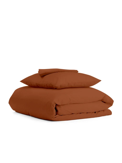 Детское постельное белье в кроватку CINNAMON Cosas модель Ranfors122_Cinnamon_Cinnamon_140 Фото