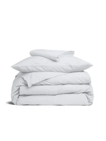 Дитяча постільна білизна в ліжечко SNOW Cosas модель Ranfors01_White_El80-White_140 Дитяча постільна білизна в ліжечко SNOW Cosas модель Ranfors01_White_El80-White_140 Фото