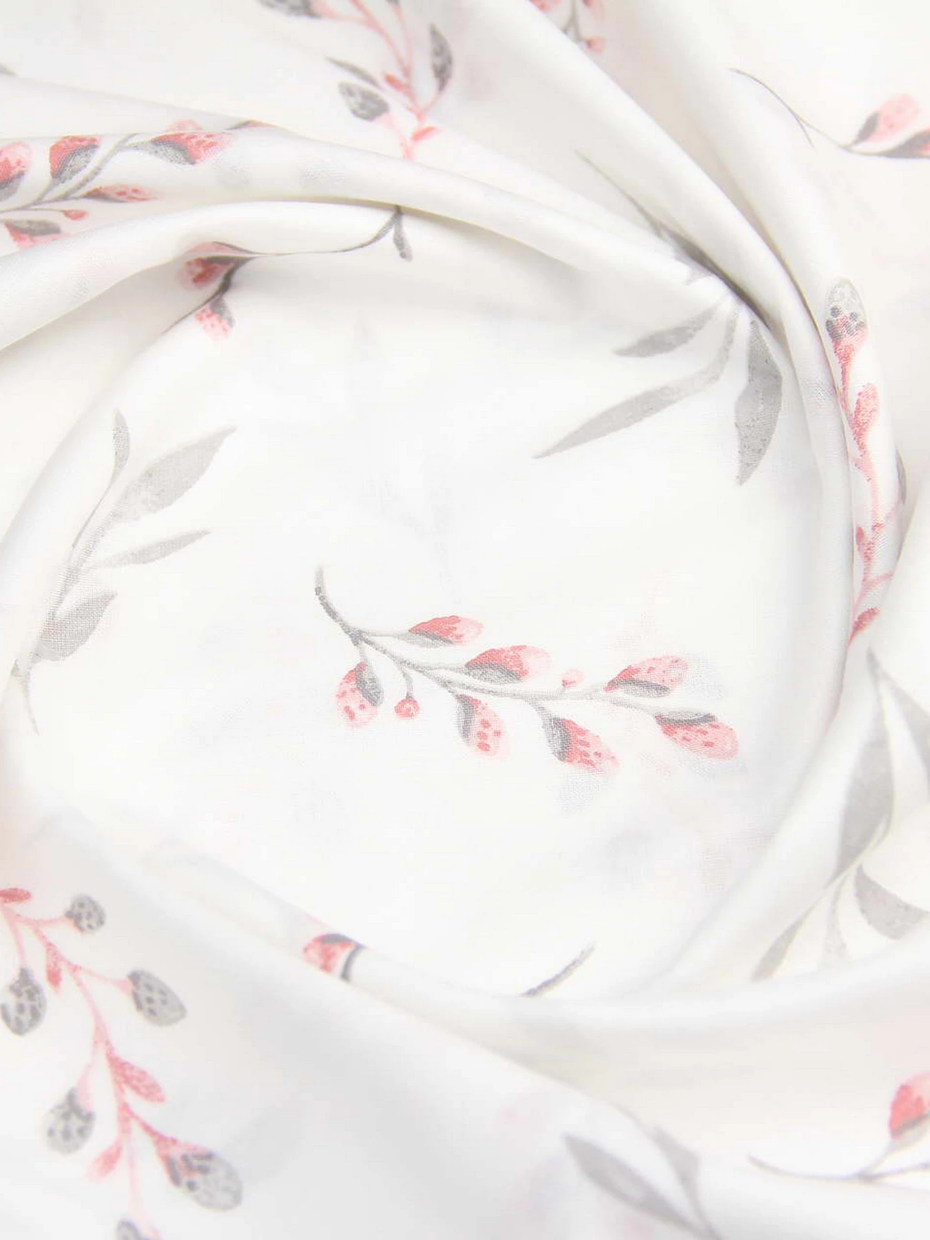 Детское постельное белье в кроватку PINE BRANCHLETS Cosas модель BudRoseGray_40Rose_140 Фото