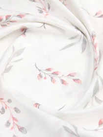 Детское постельное белье в кроватку PINE BRANCHLETS Cosas модель BudRoseGray_40Rose_140 Фото