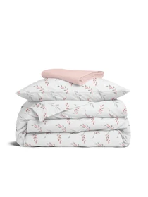 Дитяча постільна білизна в ліжечко PINE BRANCHLETS Cosas модель BudRoseGray_40Rose_140 Фото