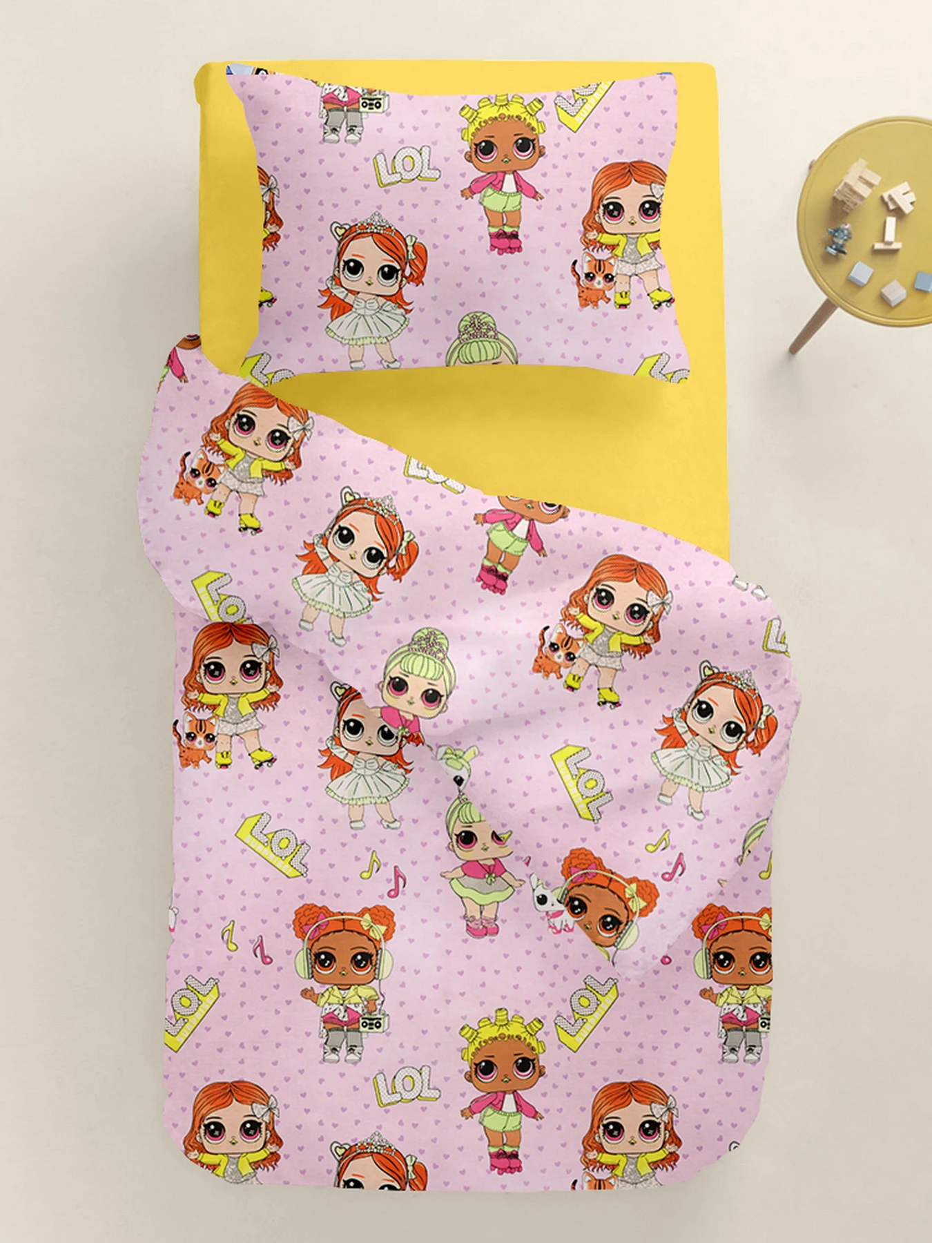 Детское постельное белье в кроватку LOL Cosas модель LOLRoseLove_99Summer_140 Детское постельное белье в кроватку LOL Cosas модель LOLRoseLove_99Summer_140 Фото