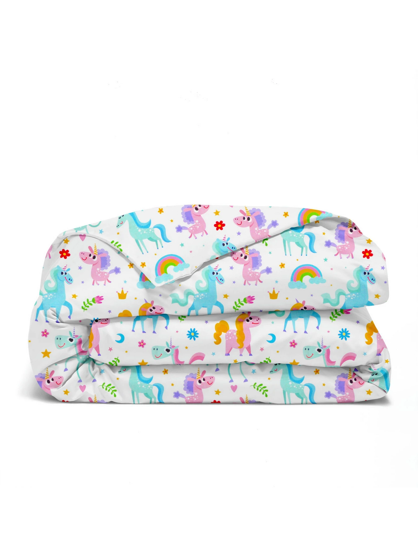 Детское постельное белье в кроватку UNICORNS Cosas модель UnicornFunnyColor_DotsMint_140 Детское постельное белье в кроватку UNICORNS Cosas модель UnicornFunnyColor_DotsMint_140 Фото