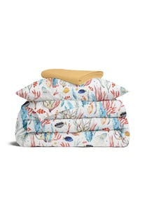Дитяча постільна білизна в ліжечко CORAL REEF Cosas модель SeaReefColor_11Honey_140 Фото