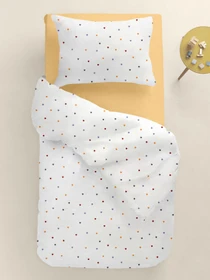 Дитяча постільна білизна в ліжечко LOVE Cosas модель LoveSmallColor_11Honey_140 Фото