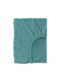 Дитяча постільна білизна фланель в ліжечко AZURE Cosas модель Flannel_68Azure_El80-68Azure_140 Фото