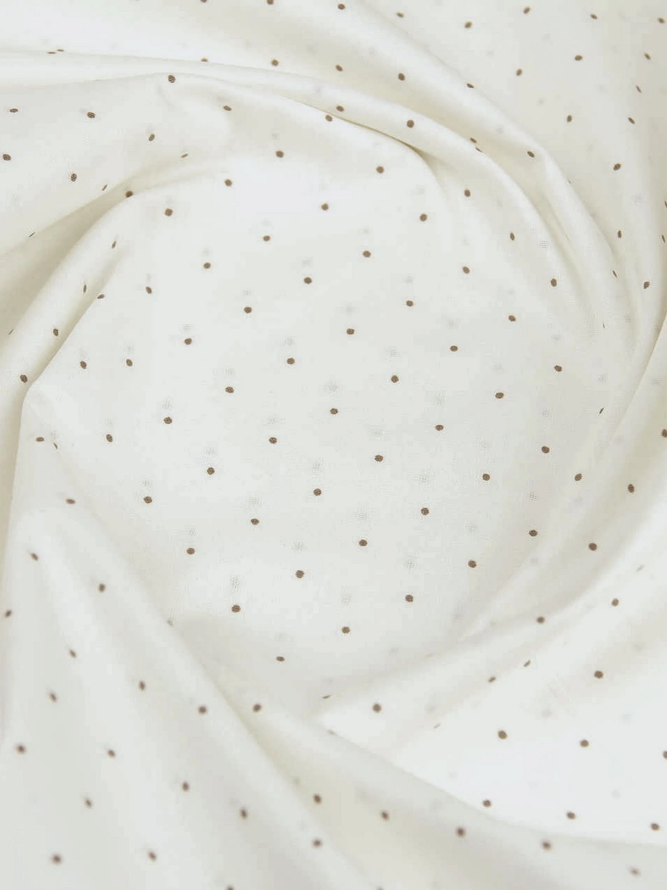 Дитяча постільна білизна в ліжечко MINI DOTS Cosas модель DotsChocoMilk_13Caramel_140 Дитяча постільна білизна в ліжечко MINI DOTS Cosas модель DotsChocoMilk_13Caramel_140 Фото