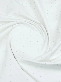 Дитяча постільна білизна в ліжечко MINI DOTS Cosas модель DotsGreyMiniWhite_104Ashmin_140 Фото