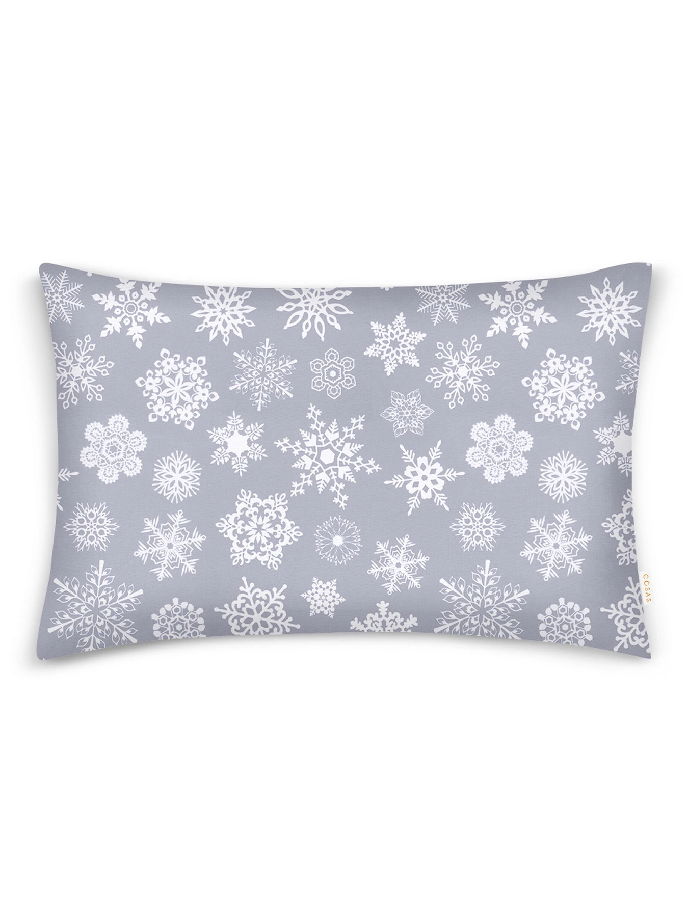 Дитяча постільна білизна в ліжечко SNOWFLAKES Cosas модель SnowflakesWhiteGrey_White_140 Фото
