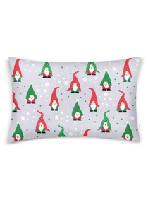 Дитяча постільна білизна в ліжечко NEW YEAR GNOMES Cosas модель GnomesRedGreenGray_78Olive_140 Фото