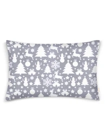 Детское постельное белье в кроватку CHRISTMAS TOYS Cosas модель NewYearTinselWhiteGray_52Grey_140 Фото
