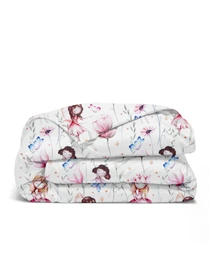 Детское постельное белье в кроватку FAIRIES Cosas модель FairiesFlowersRose_El80-46Camellia_140 Фото