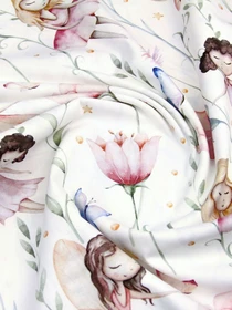 Детское постельное белье в кроватку FAIRIES Cosas модель FairiesFlowersRose_El80-46Camellia_140 Фото
