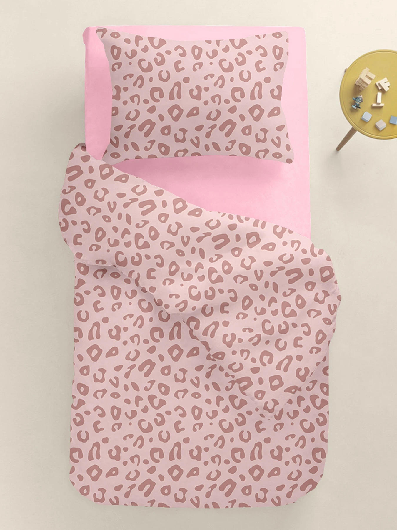 Детское постельное белье фланель в кроватку PASTEL LEOPARD Cosas модель Flannel_GepardejBeige_16Bubble_140 Детское постельное белье фланель в кроватку PASTEL LEOPARD Cosas модель Flannel_GepardejBeige_16Bubble_140 Фото