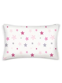 Детское постельное белье в кроватку PINK STARS Cosas модель StarCarnivalRoseGrey_34Bubble_140 Фото