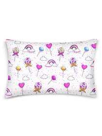 Детское постельное белье в кроватку LOLLIPOPS Cosas модель LollipopsRainbow_El80-46Camellia_140 Фото