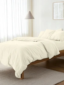 Детское постельное белье в кроватку VANILLA CREAM Cosas модель Ranfors03_VanillaCream_VanillaCream_140 Фото