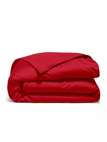 Дитяча постільна білизна сатин в ліжечко BURGUNDY Cosas модель 55Satin_Ruby_Ruby_140 Фото