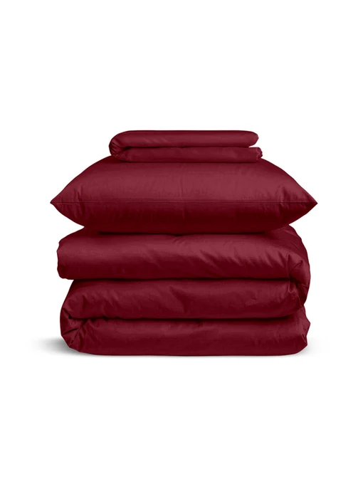 Детское постельное белье сатин в кроватку MERLOT Cosas модель 81Satin_Merlot_Merlot_140 Фото