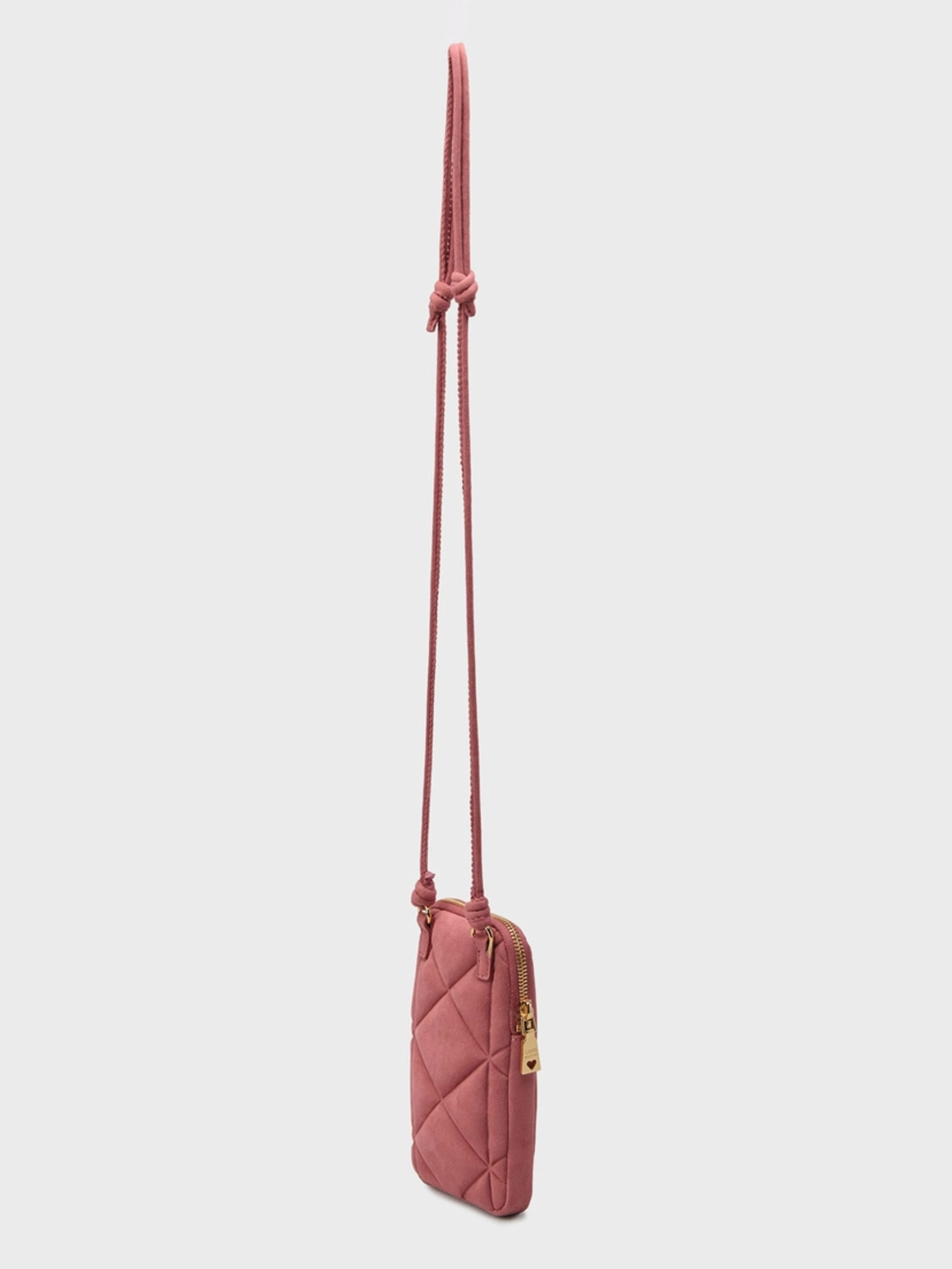 Moschino Крос-боді колір рожевий фото 3