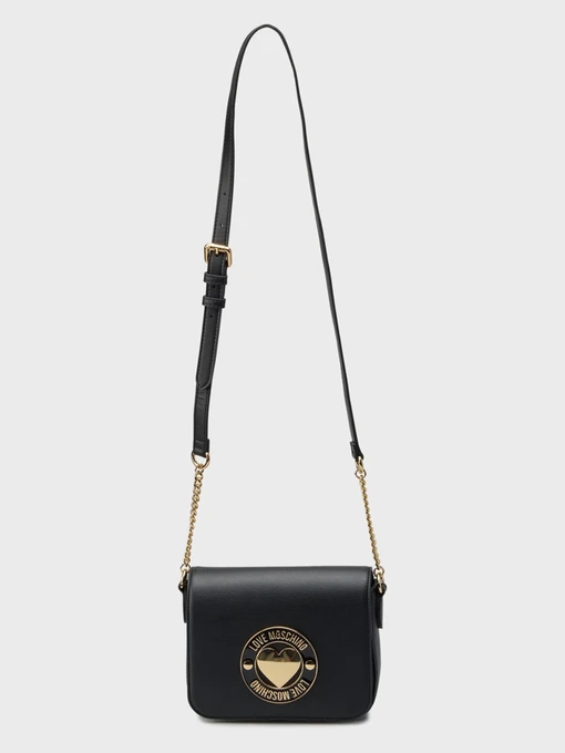Moschino Крос-боді колір чорний фото 2