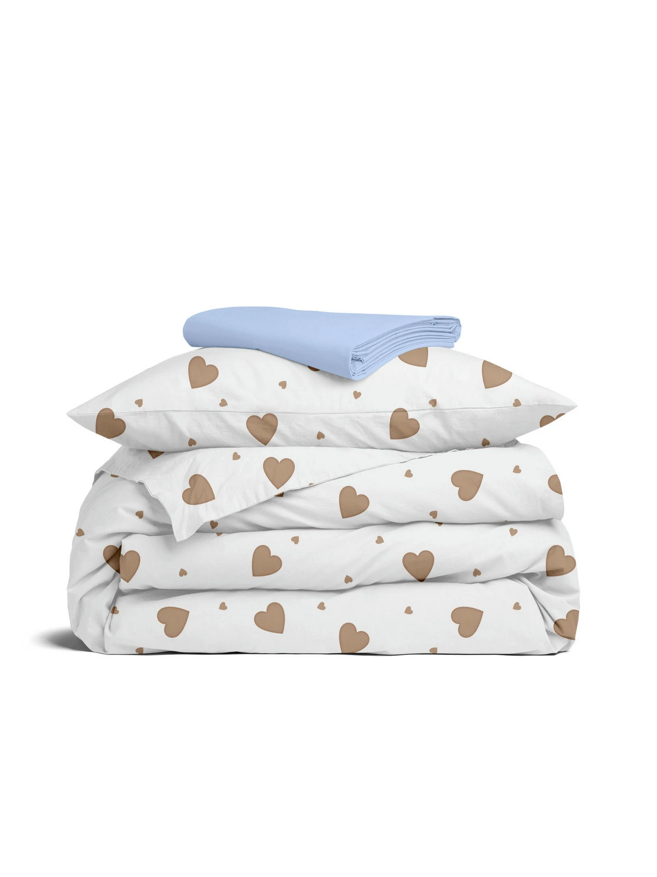 Детское постельное белье в кроватку BEIGE HEARTS Cosas модель BeigeHearts_62Maya_140 Детское постельное белье в кроватку BEIGE HEARTS Cosas модель BeigeHearts_62Maya_140 Фото