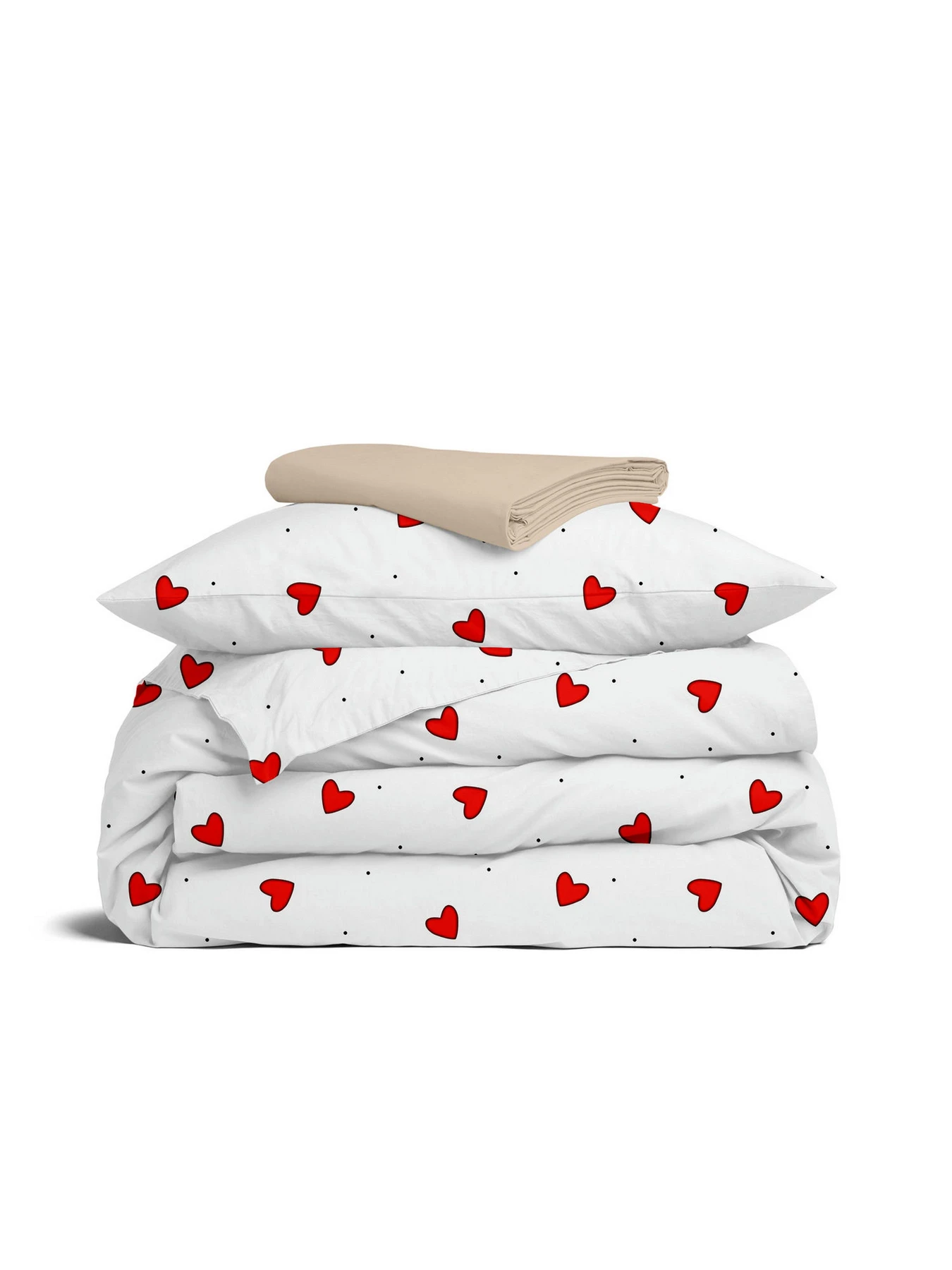 Детское постельное белье в кроватку CHERRY HEARTS Cosas модель CherryHearts_12Magnolia_140 Детское постельное белье в кроватку CHERRY HEARTS Cosas модель CherryHearts_12Magnolia_140 Фото