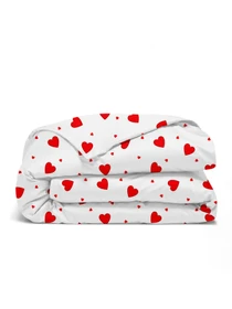 Дитяча постільна білизна в ліжечко RUBY HEARTS Cosas модель RubyHearts_40Rose_140 Фото