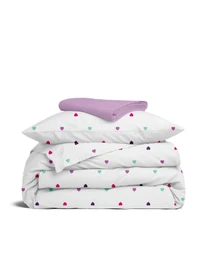 Детское постельное белье в кроватку PLAYFUL HEARTS Cosas модель PlayfulHearts_46Camellia_140 Фото