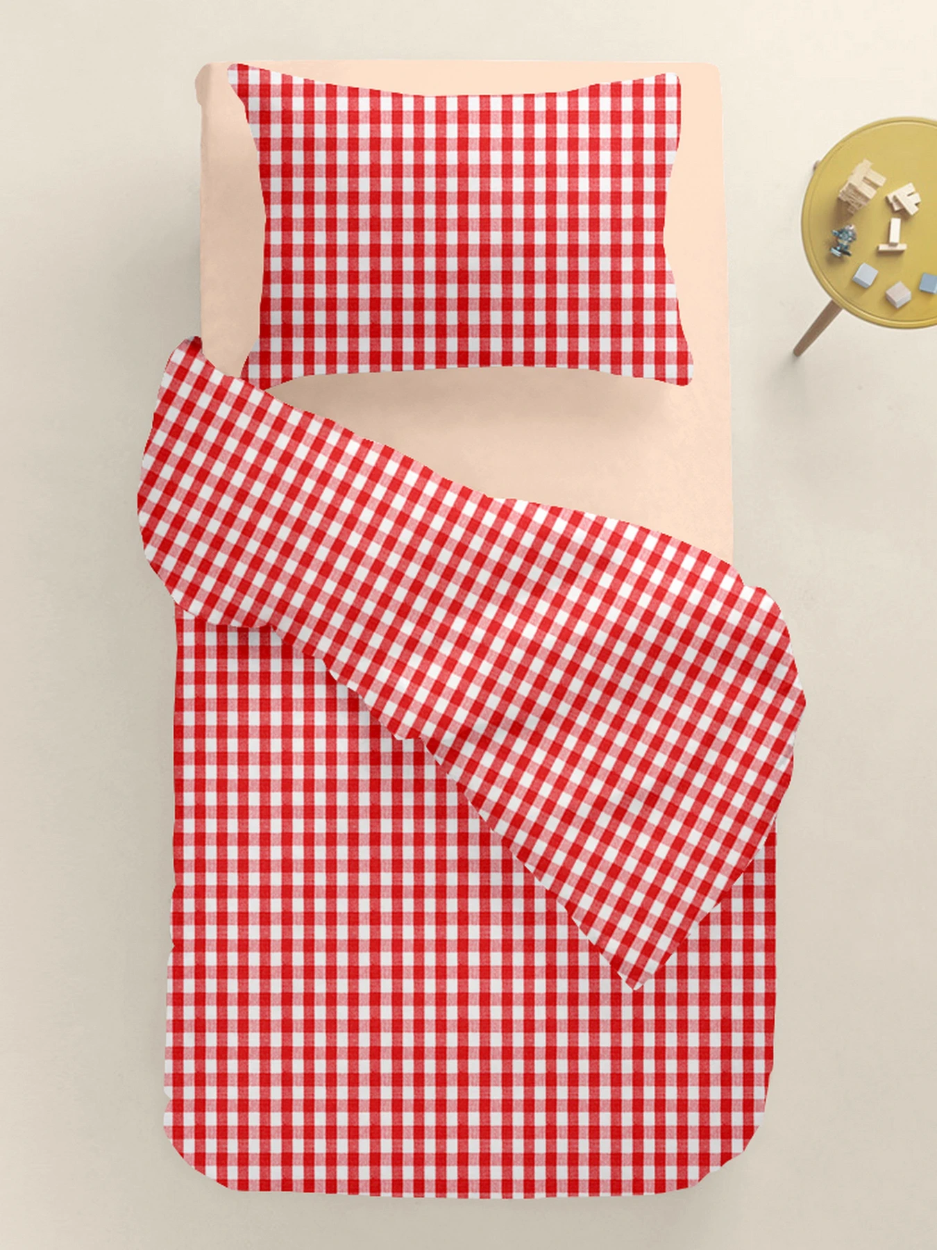 Детское постельное белье в кроватку RED CHECK Cosas модель RedCheck_05Pastel_140 Детское постельное белье в кроватку RED CHECK Cosas модель RedCheck_05Pastel_140 Фото