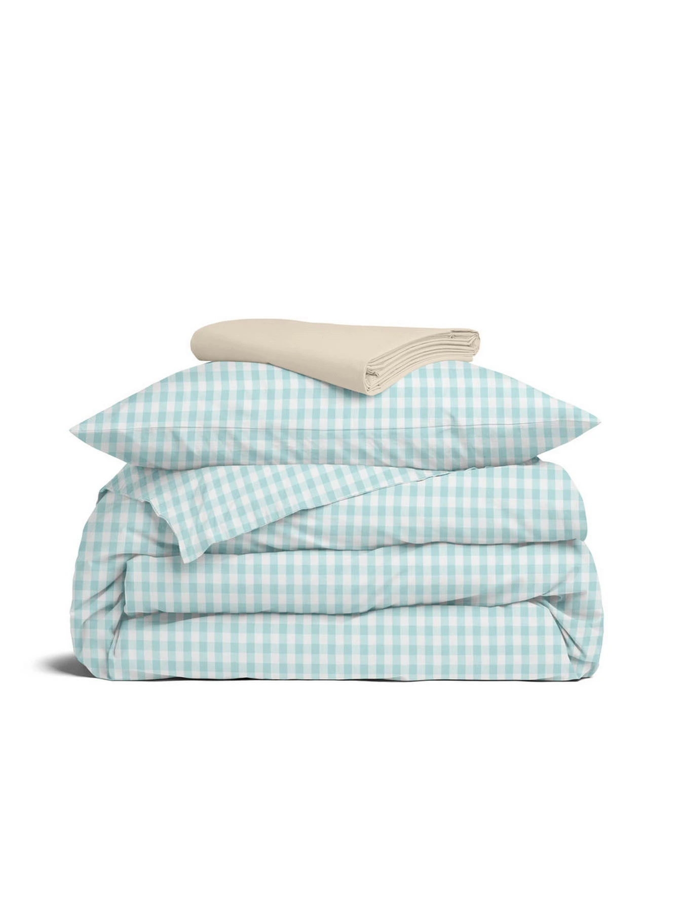 Дитяча постільна білизна в ліжечко MINT CHECK Cosas модель MintCheck_08Beige_140 Дитяча постільна білизна в ліжечко MINT CHECK Cosas модель MintCheck_08Beige_140 Фото