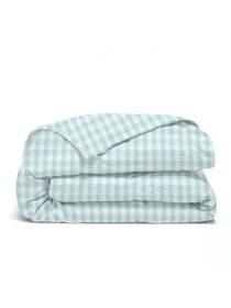 Дитяча постільна білизна в ліжечко MINT CHECK Cosas модель MintCheck_08Beige_140 Фото