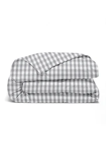 Дитяча постільна білизна в ліжечко GRAY CHECK Cosas модель GrayCheck_58LightBlue_140 Фото