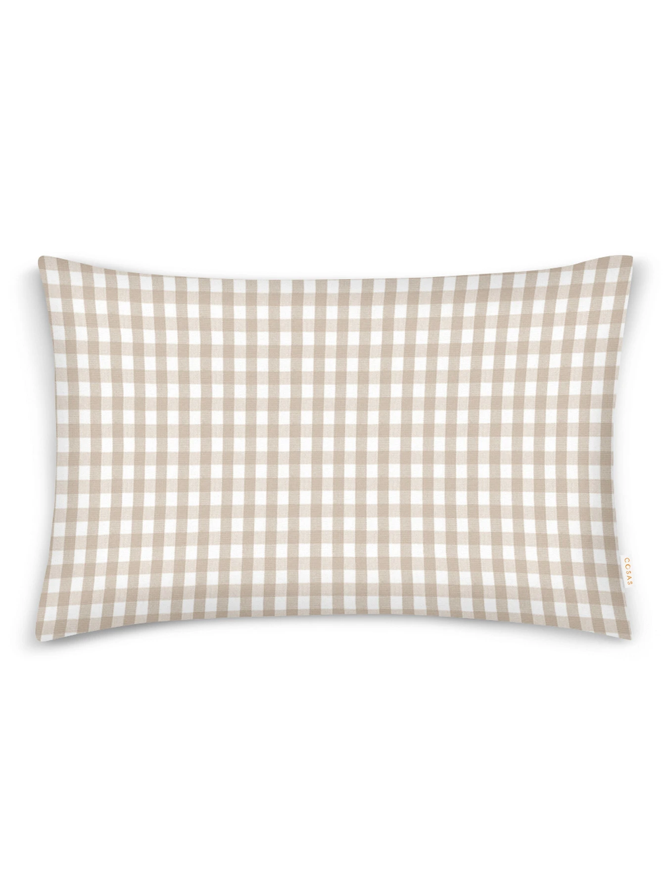 Дитяча постільна білизна в ліжечко BEIGE CHECK Cosas модель BeigeCheck_13Caramel_140 Фото