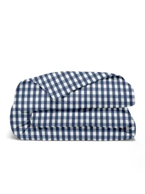 Детское постельное белье в кроватку NAVY CHECK Cosas модель NavyCheck_58LightBlue_140 Фото