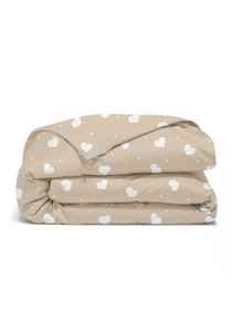 Детское постельное белье в кроватку CREAM HEARTS Cosas модель CreamHearts_11Honey_140 Фото