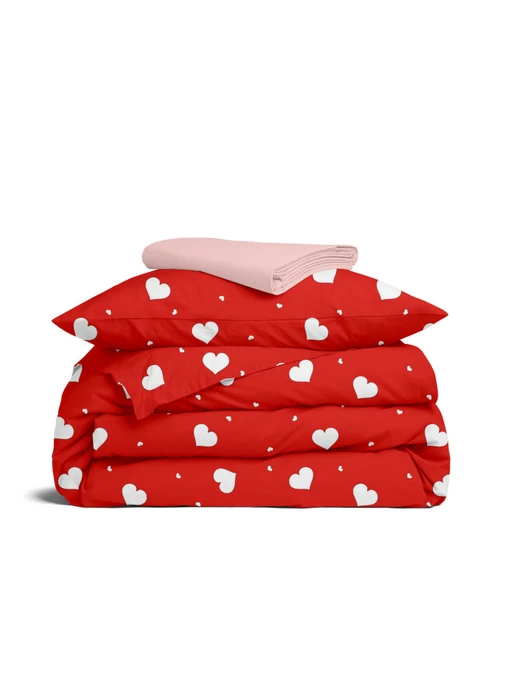 Детское постельное белье в кроватку CRIMSON HEARTS Cosas модель CrimsonHearts_40Rose_140 Фото