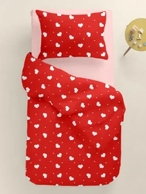 Детское постельное белье в кроватку CRIMSON HEARTS Cosas модель CrimsonHearts_40Rose_140 Фото