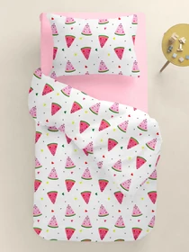 Дитяча постільна білизна в ліжечко HAPPY WATERMELON Cosas модель HappyWatermelon_33BabyBlush_140 Фото