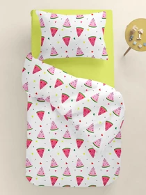 Дитяча постільна білизна в ліжечко HAPPY WATERMELON Cosas модель HappyWatermelon_70Lime_140 Фото