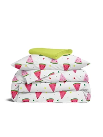 Дитяча постільна білизна в ліжечко HAPPY WATERMELON Cosas модель HappyWatermelon_70Lime_140 Фото