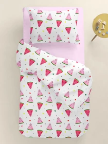 Дитяча постільна білизна в ліжечко HAPPY WATERMELON Cosas модель HappyWatermelon_106LilacHaze_140 Фото