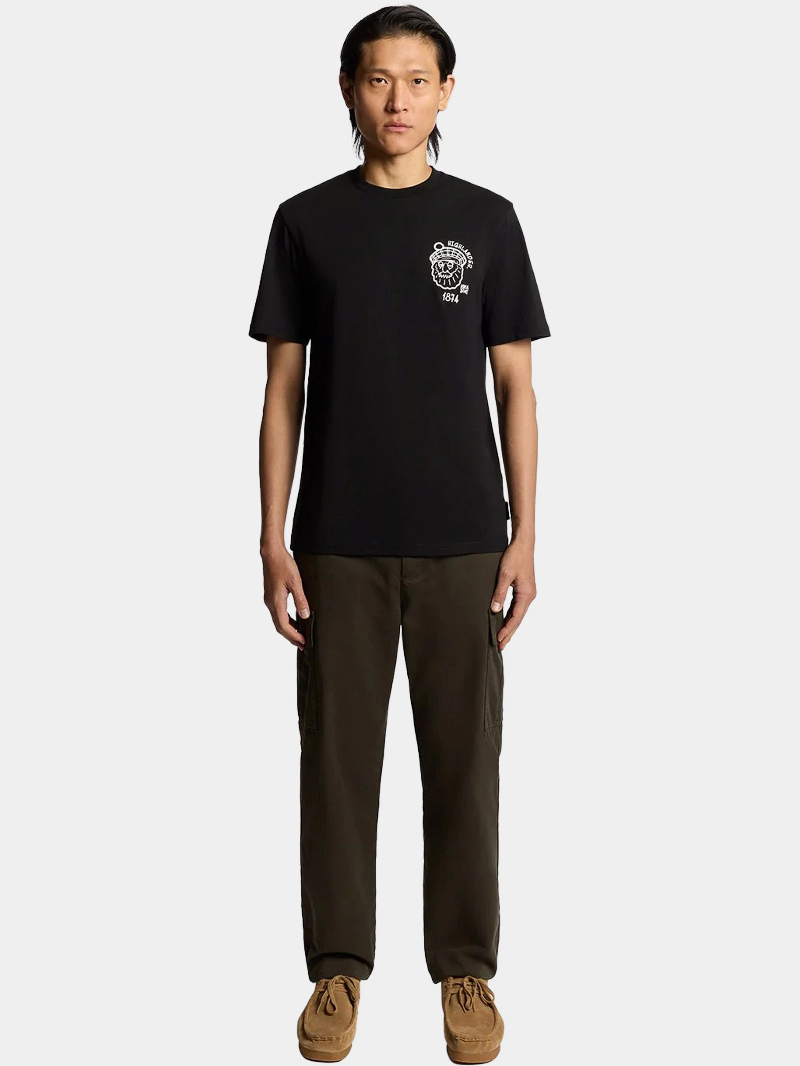 Бавовняна Чоловіча Футболка Lyle & Scott фото 2