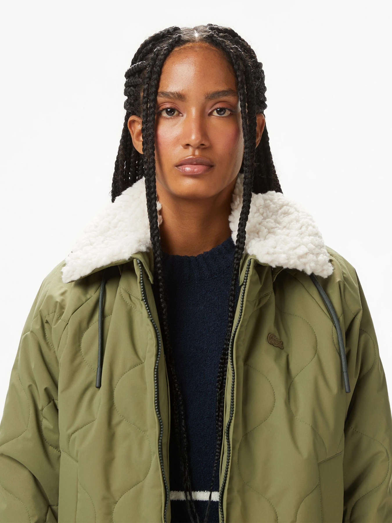 Куртки и дубленки Lacoste модель BF2624E9F Фото
