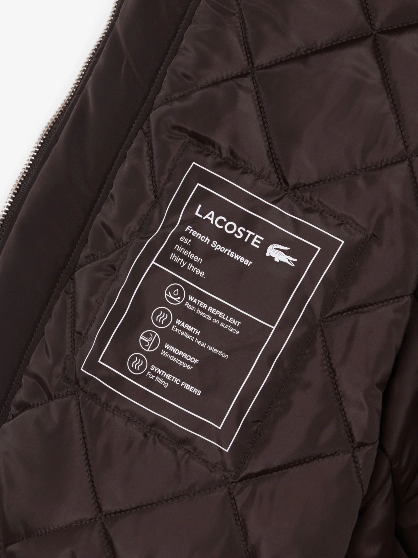 Куртки и дубленки Lacoste модель BH5167SKB Фото