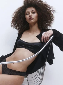 Нижнее белье H&M модель 9527654ral_Черный Фото