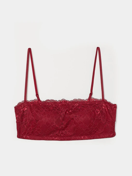 Нижнее белье H&M модель 7844060RP5_Вишневый Фото