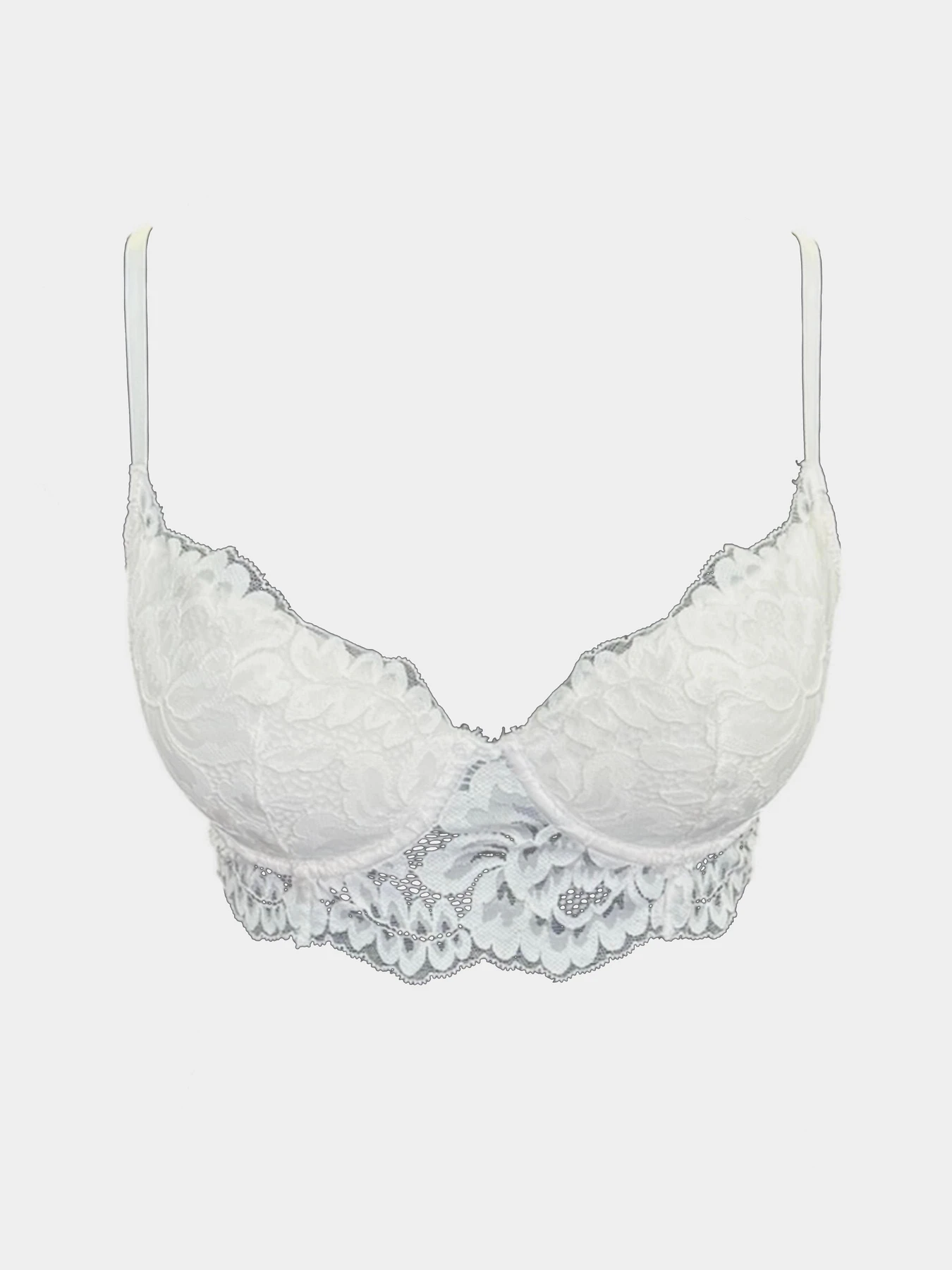 Нижнее белье H&M модель 8859512wer_Белый Фото