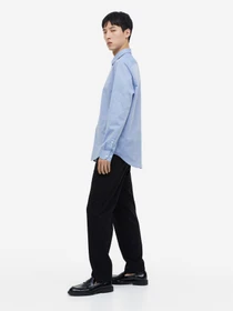 Рубашки H&M модель 9772374ral_Светло-синий Фото
