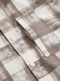 Рубашки H&M модель 1073353arl_Серо-бежевый Фото